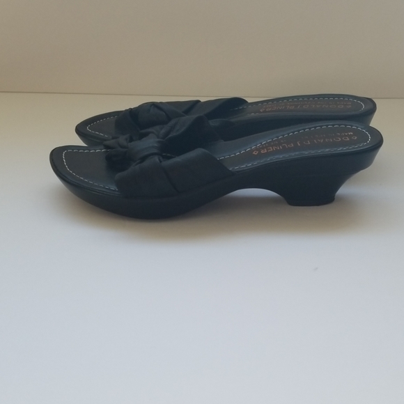 Donald J. Pliner black Leather Sandals Italy - Picture 7 of 8
